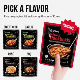 O’Food Tteokbokki ready in 3 minutes, simple stovetop prep