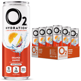 O2 ingredients visual featuring monk fruit and electrolytes.
