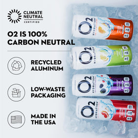 O2 monk fruit flavor provides clean sweetness without junk.