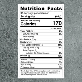 OA Quinoa Greenfit Royal Black Quinoa organic, gluten-free label on packaging.