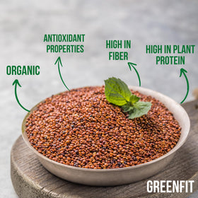 Served Greenfit Royal Red Quinoa bowl for balanced meals and sustained energy