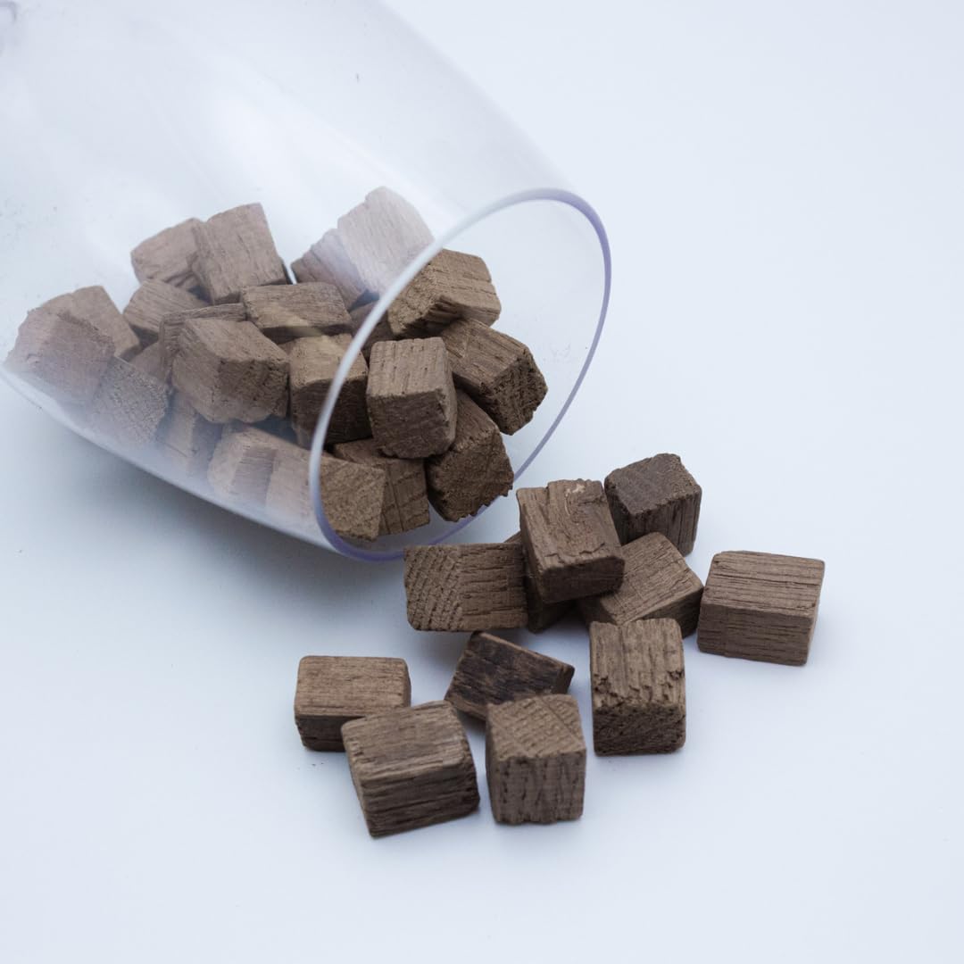 Oak Chips Inc. French Oak Cubes aging spirits with subtle oak influence