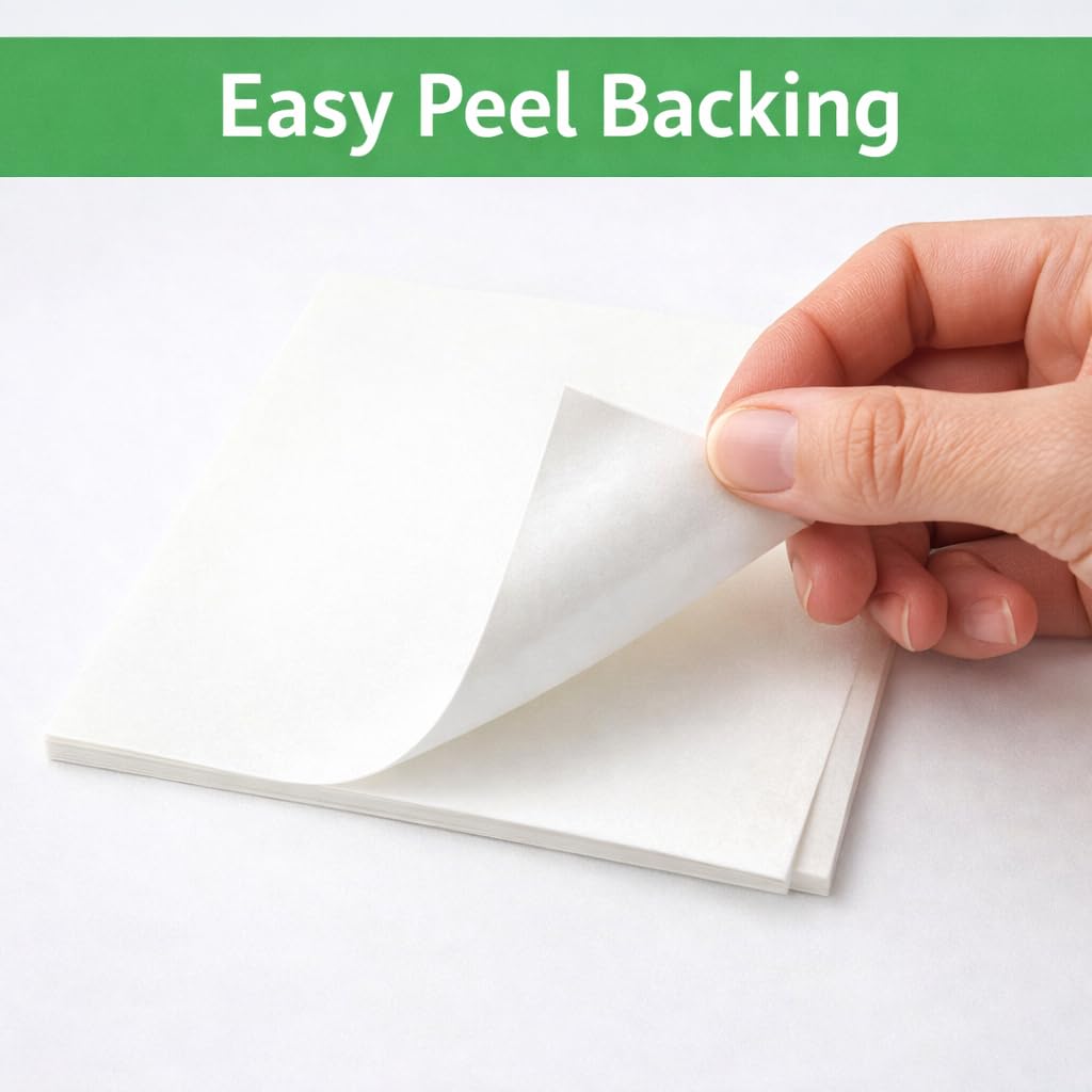 Oasis Supply easy-release backing for clean transfers