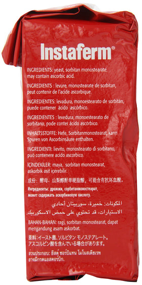 Oasis Supply Instaferm red yeast offers long shelf life and easy storage