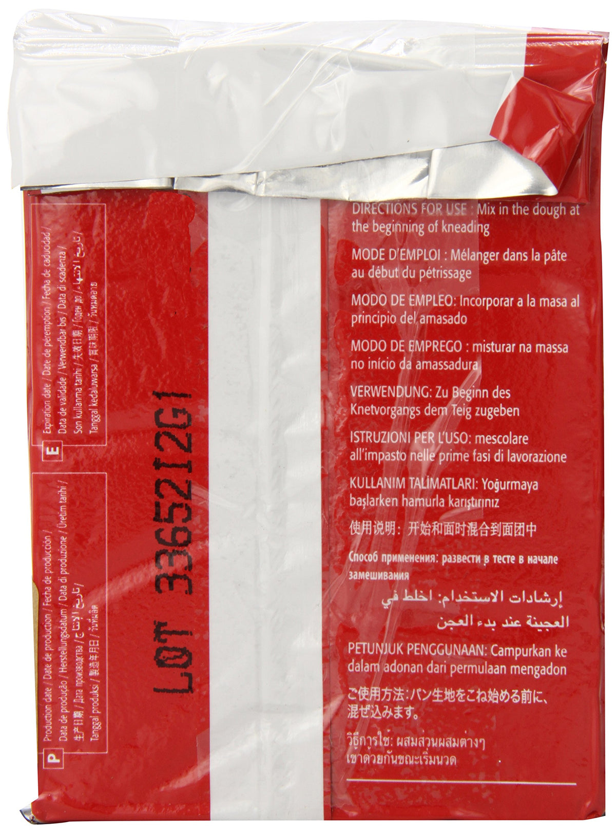 Oasis Supply Instaferm red yeast ideal for pizza and artisan loaves without dissolving