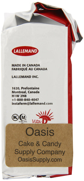 Oasis Supply Instaferm red vacuum packed yeast keeps freshness for professional reliability