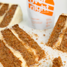 Oats Overnight Carrot Cake protein 20g highlight lean protein option.