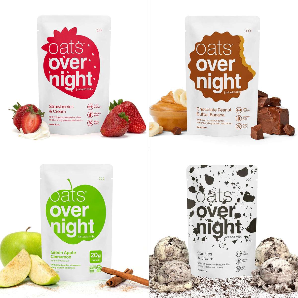 Oats Overnight fridge-ready breakfast for busy mornings