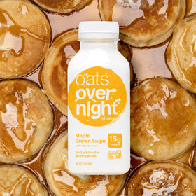 Oats Overnight gluten-free oats image underscores clean, gluten-free ingredients.