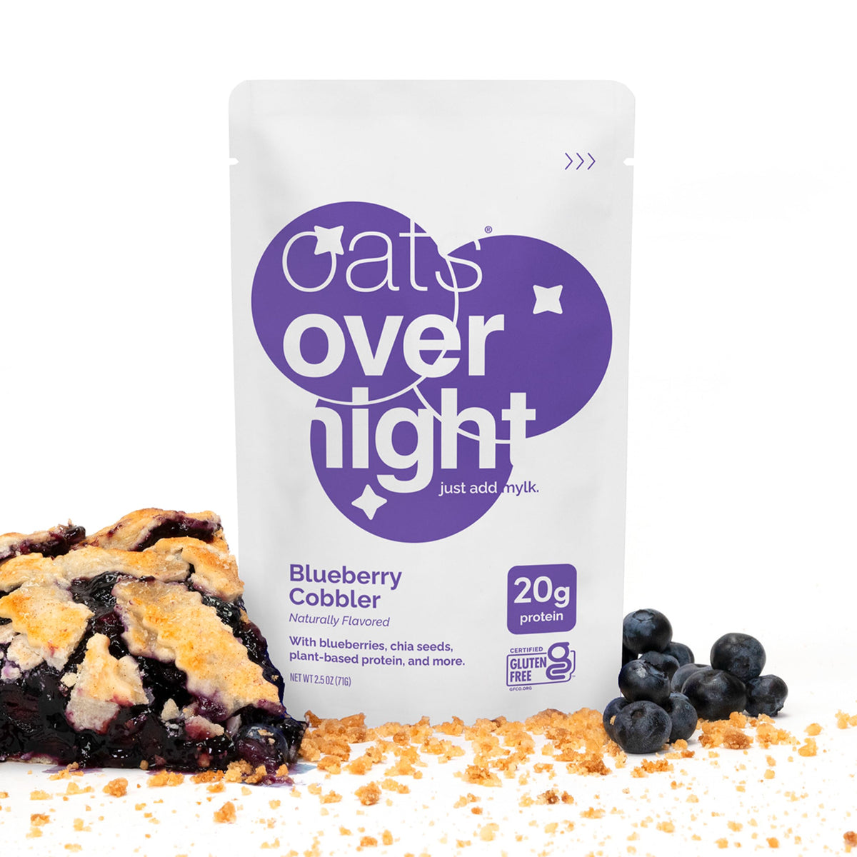 Oats Overnight travel-ready serving for busy mornings