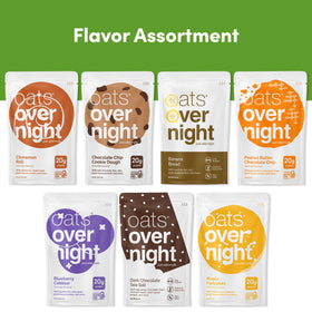 Oats Overnight vegan maple pancakes pack ready-to-make morning