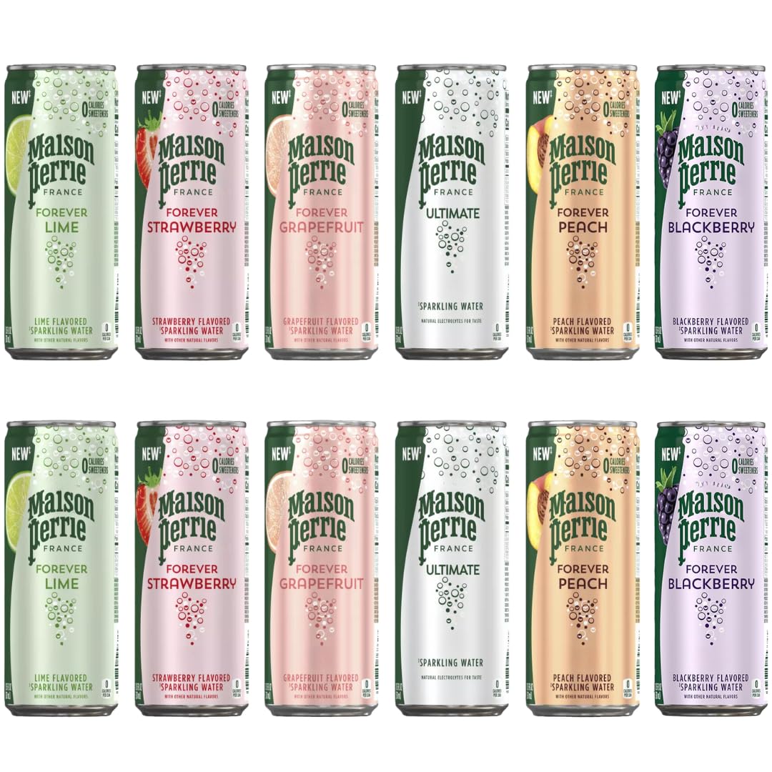 Obanic variety-pack can of flavored mineral water for refreshing hydration and flavor exploration.