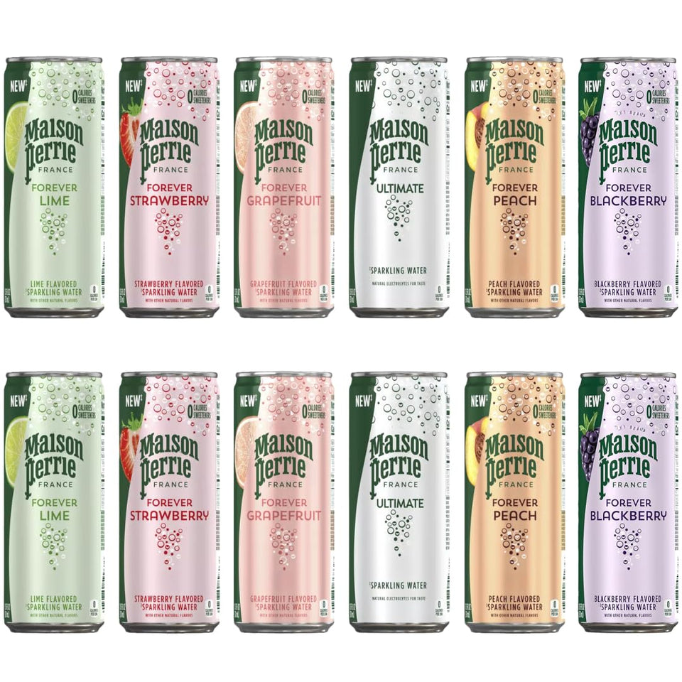 Obanic variety-pack can of flavored mineral water for refreshing hydration and flavor exploration.