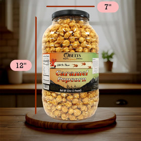 OBELYS Caramel Popcorn Crunch on a party table, perfect for celebrations and snack moments