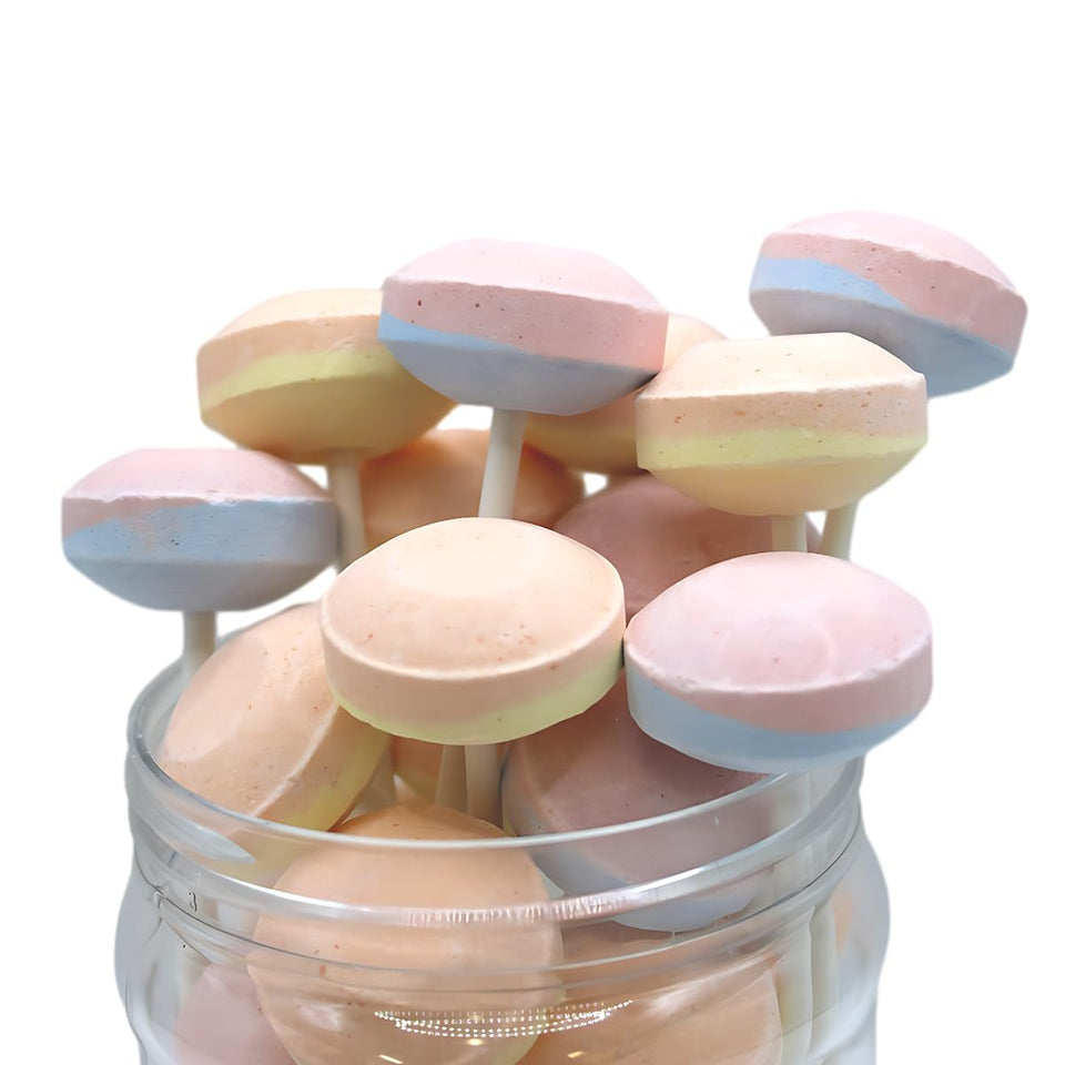 OBELYS Double Sensations unwrapped lollies; bulk party favors and gluten-free snacking.