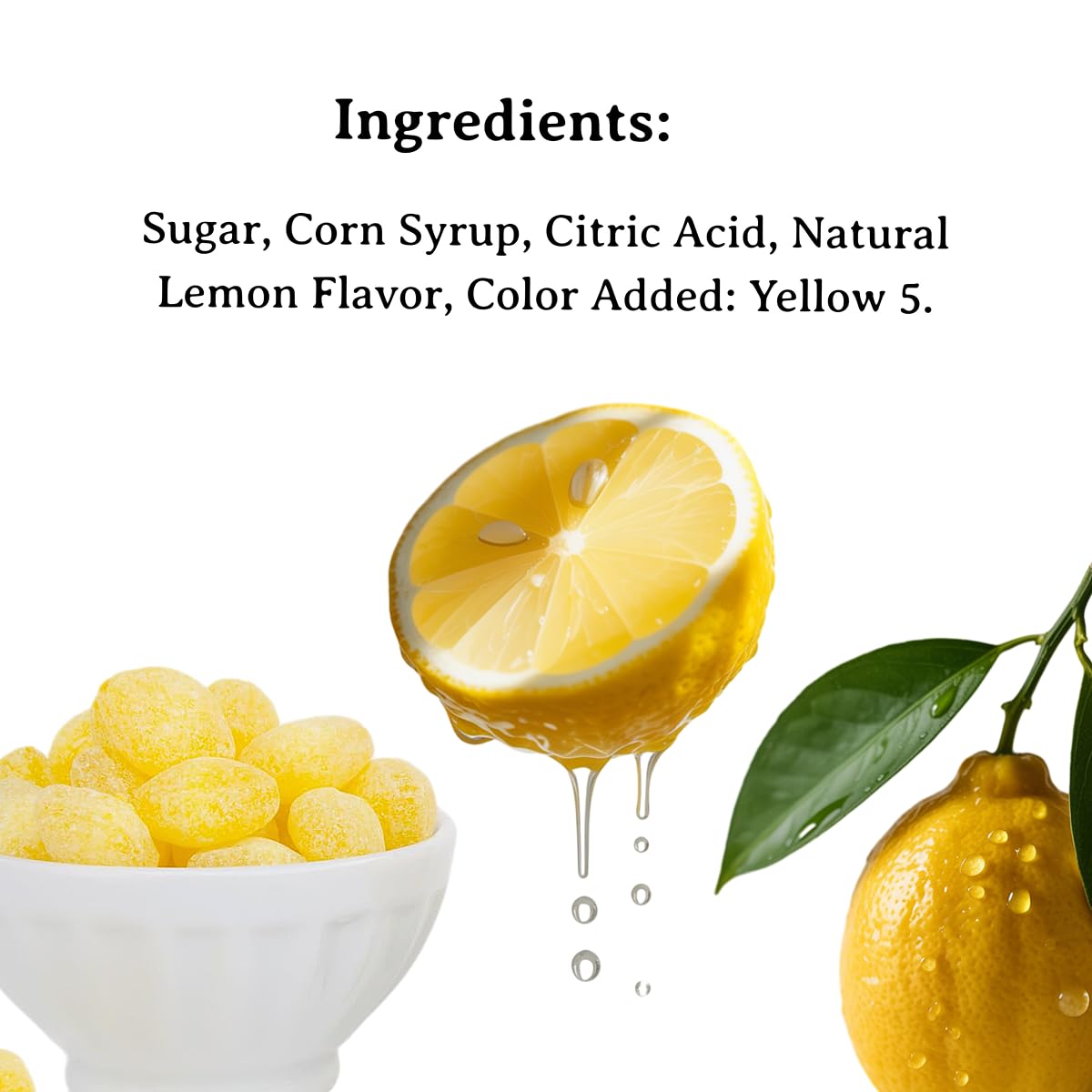 Crumbled OBELYS Lemon Drops topping brighten desserts and pastries.