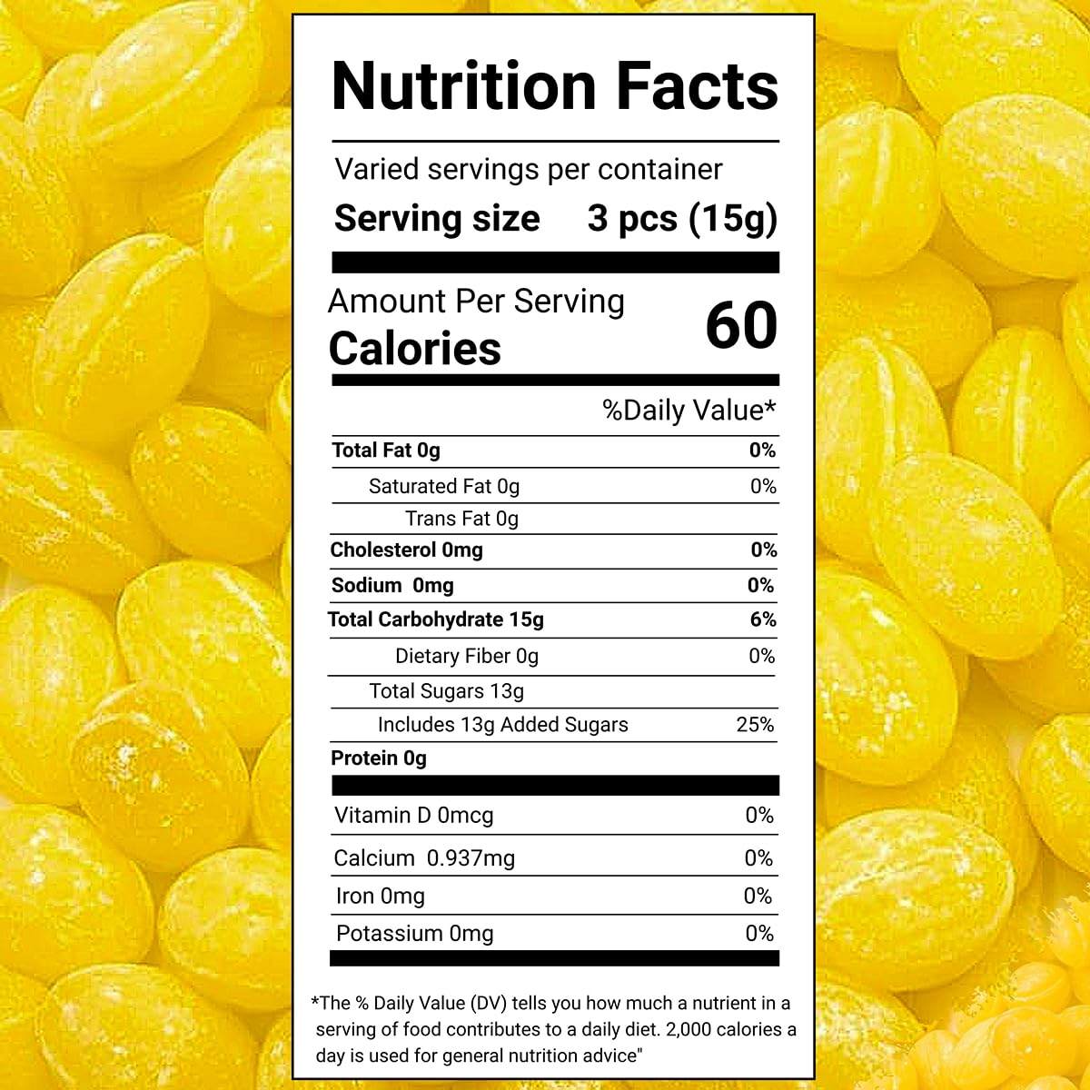 OBELYS Lemon Drops melted into syrup or beverage flavoring.