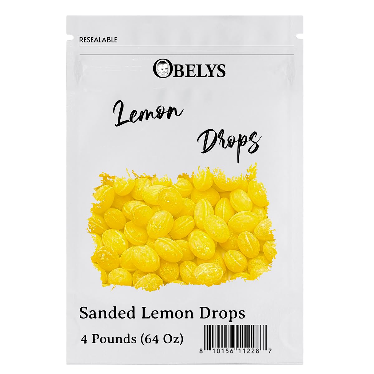 OBELYS Lemon Drops melting into a citrus-flavored syrup