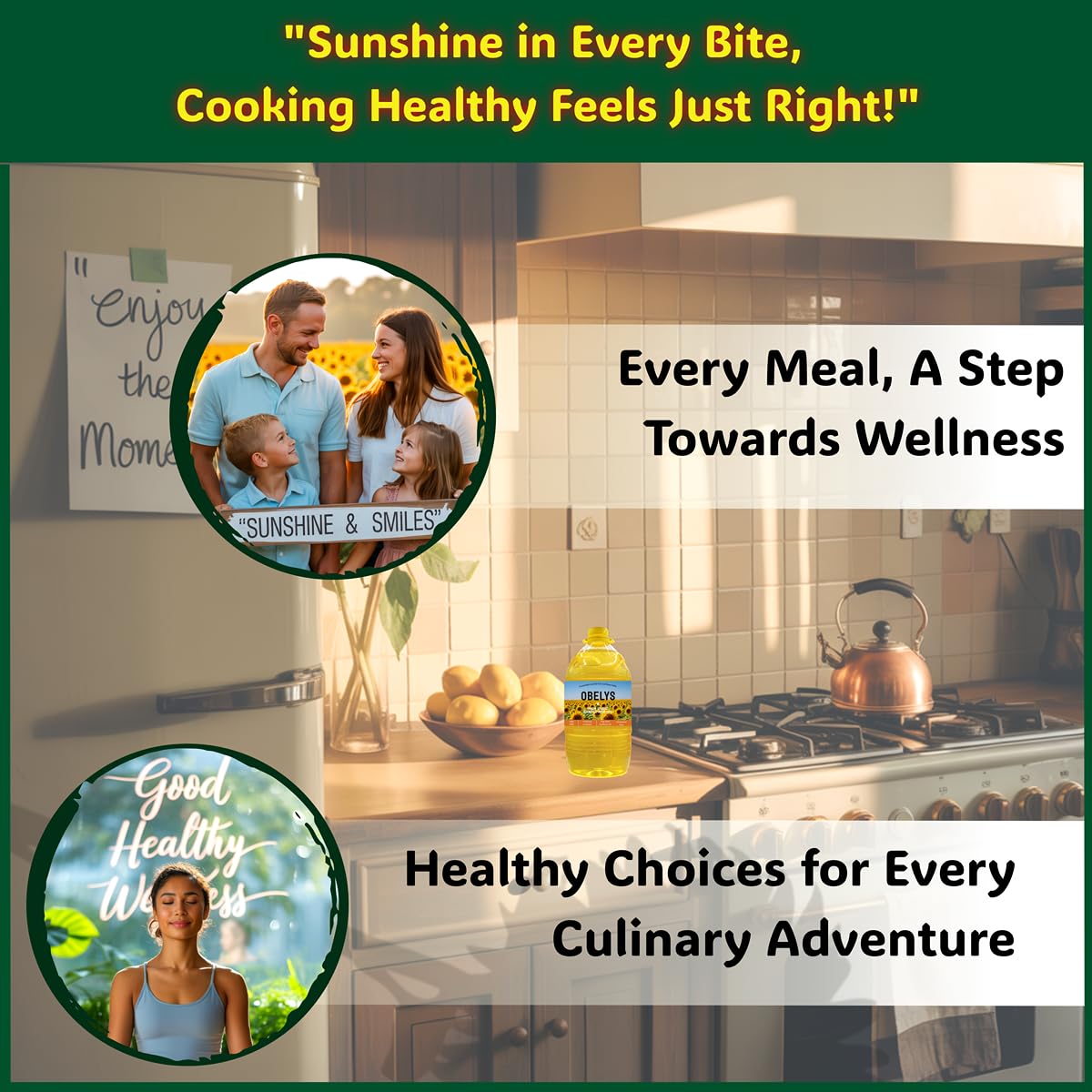Obelys Sunflower Oil kosher label – trusted certification for many recipes.