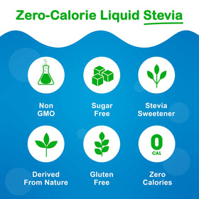 Obrilo Stevia Lemonade flavor bottle for refreshing, zero-sugar drinks