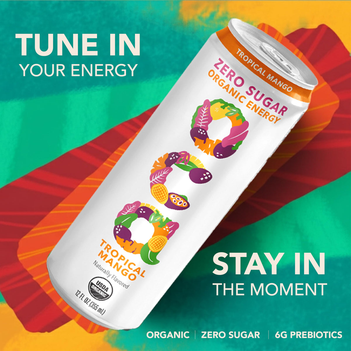 OCA Zero Strawberry Watermelon can highlights zero sugar and clean caffeine for steady energy.