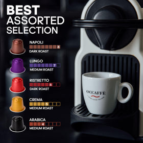 Occaffe Nespresso-compatible capsules deliver consistent aroma and crema