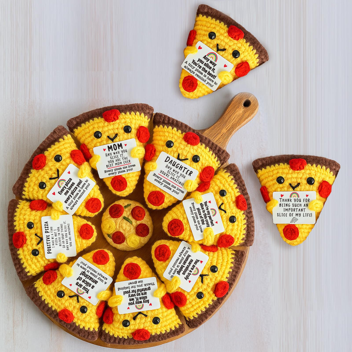 OCCdesign office cheer pizza, playful desk companion for productivity moments.
