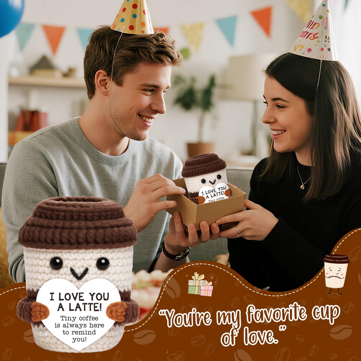 OCCdesign office corner crochet coffee gift brightening workspaces