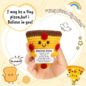 OCCdesign pizza pun gift, lighthearted humor to lift spirits at work.