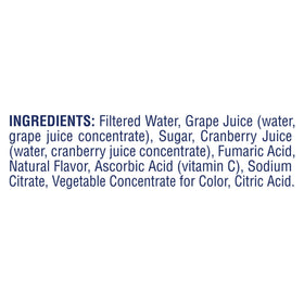 Chilled Cran-Grape cups stored in the fridge for quick healthy choices.