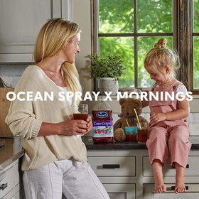 Ocean Spray Cran-Grape served in a glass, refreshing anytime