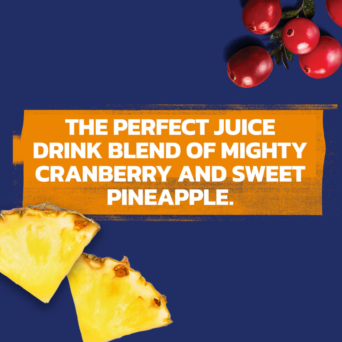 Cran-Pineapple ice pops ready for a tropical frozen treat