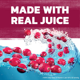 Ocean Spray Cranberry Juice Cocktail in a cooler, ready for travel refreshment.