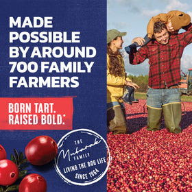 Ocean Spray Cranberry PACt Extract label close-up emphasizing natural PACs and no artificial flavors.