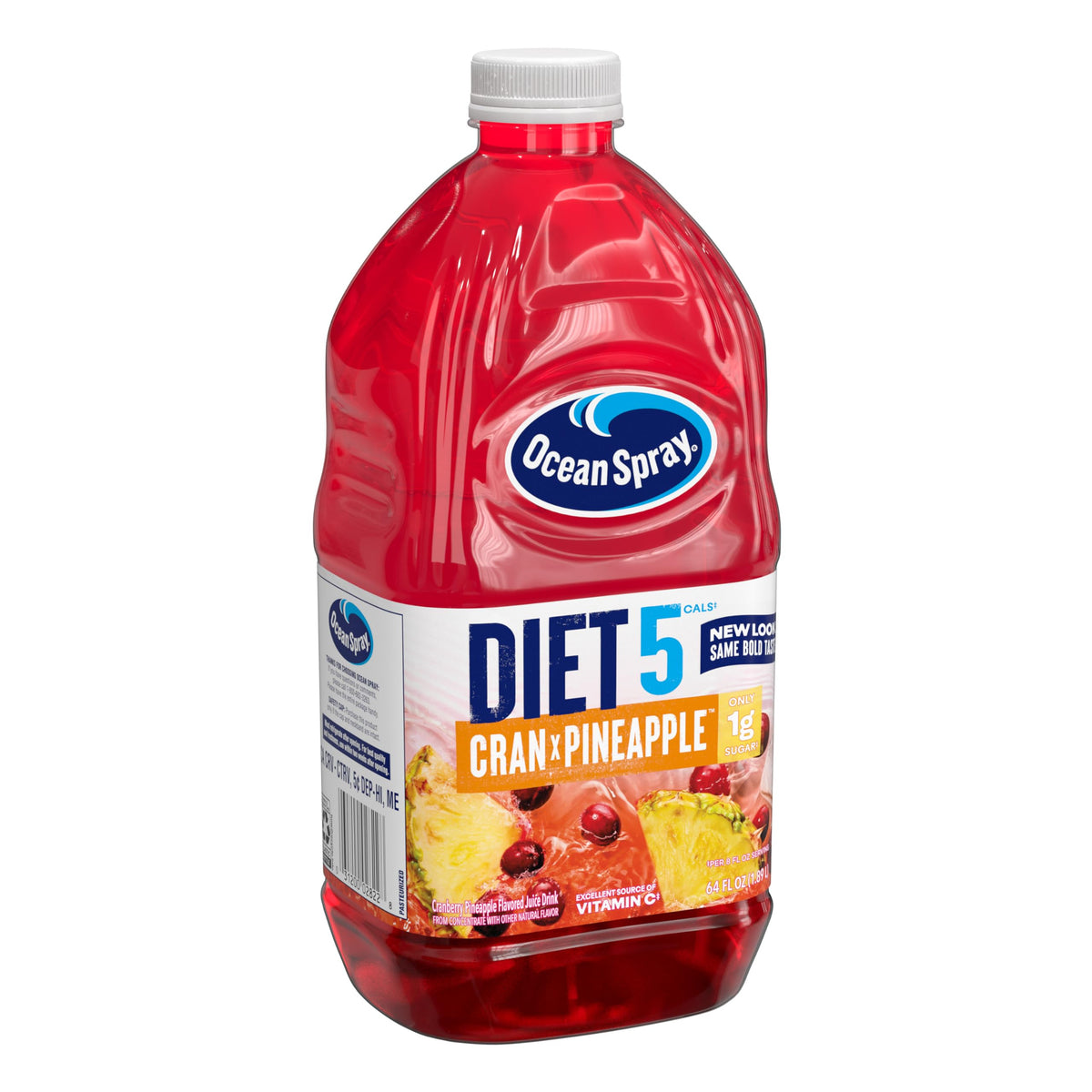 Ocean Spray Diet Cran-Pineapple label highlights vitamin C