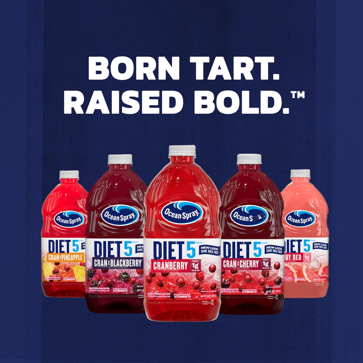 Ocean Spray Diet Cran-Pineapple eight-bottle pack ready for sharing
