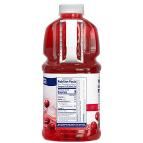 Ocean Spray Diet Cranberry Juice Drink label closeup showcases real fruit juice and vitamin C.