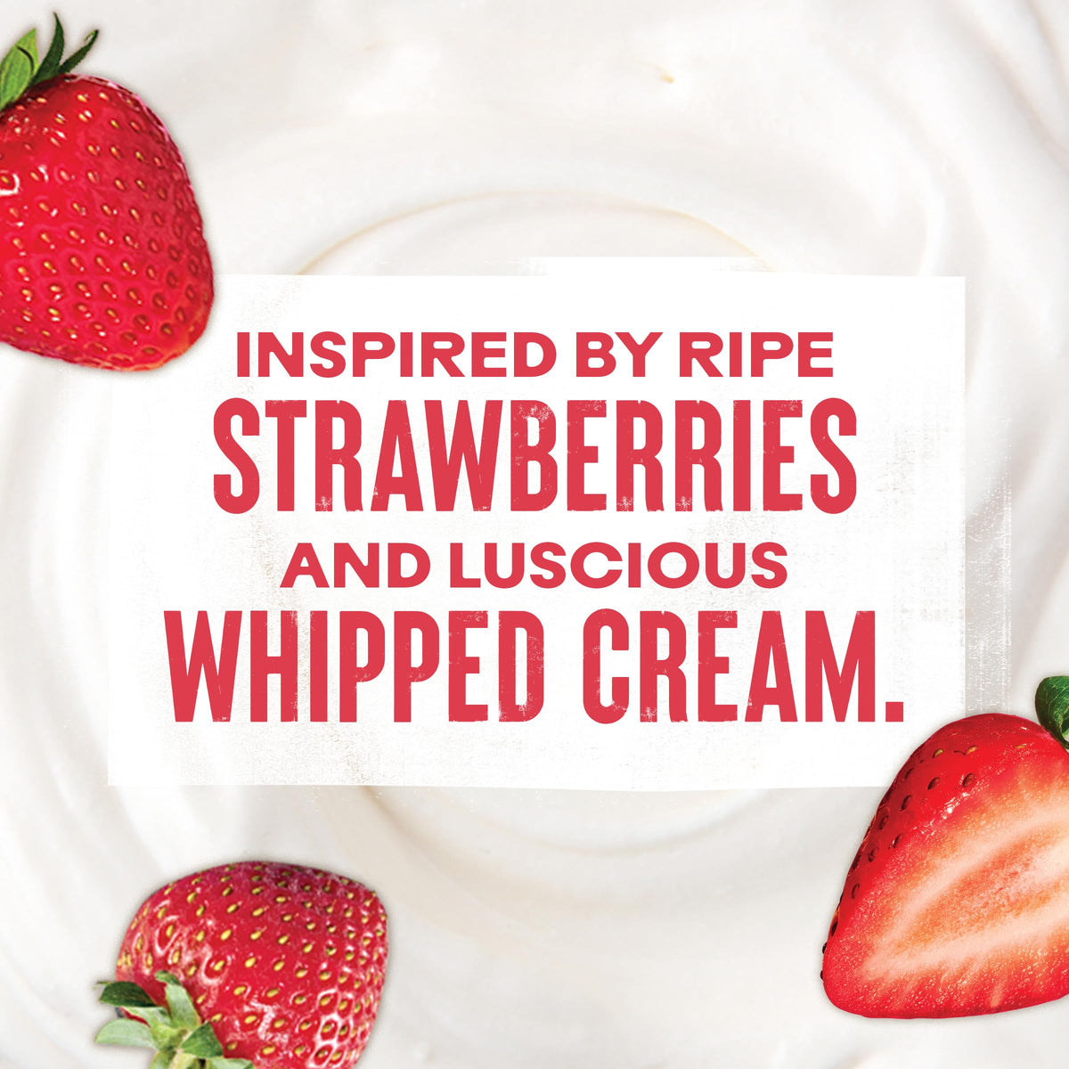Pouring Ocean Spray Strawberry Shortcake into a glass for a quick chill.