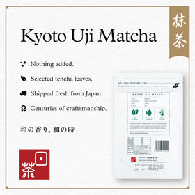 Ocha Co ceremonial grade matcha tin keeps aroma intact.