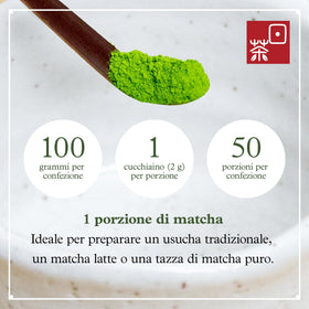 Ocha & Co. Itsumo Matcha Classic Grade zip-seal preserves freshness between uses