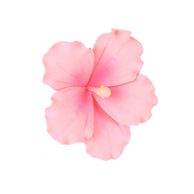 O'CREME hibiscus gumpaste flowers on non-edible stems for professional cake toppers