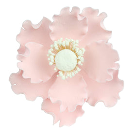 O'CREME gumpaste Anemone set in pastel pink for elegant cake decoration