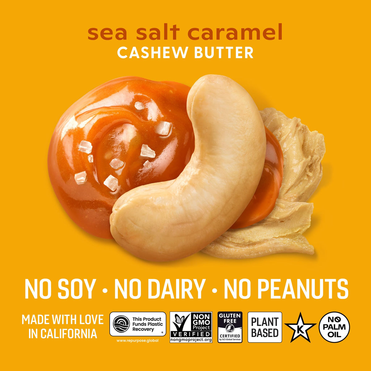 Toast with Octonuts cashew butter spread, a gluten-free, plant-based option.