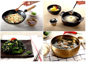 Pouring ODIPPO tuna katsuo sauce over vegetables to enhance flavor.