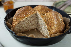 Odlums Brown Bread Mix sliced loaves, warm slices perfect for everyday meals.