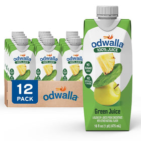 ODWALLA Green Juice bottle with nopal cactus for a natural, on-the-go refreshment.