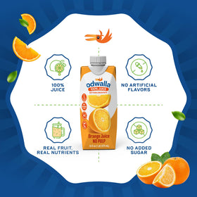 ODWALLA on-the-go juice pack fits lunchboxes and bags