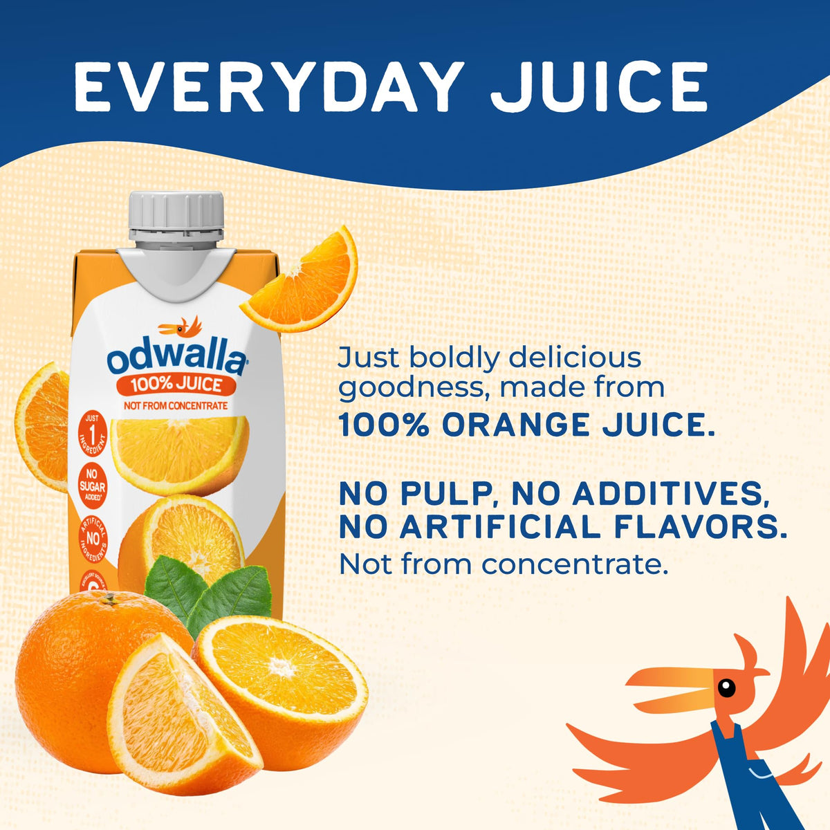 ODWALLA versatile juice suitable for smoothies or mocktails