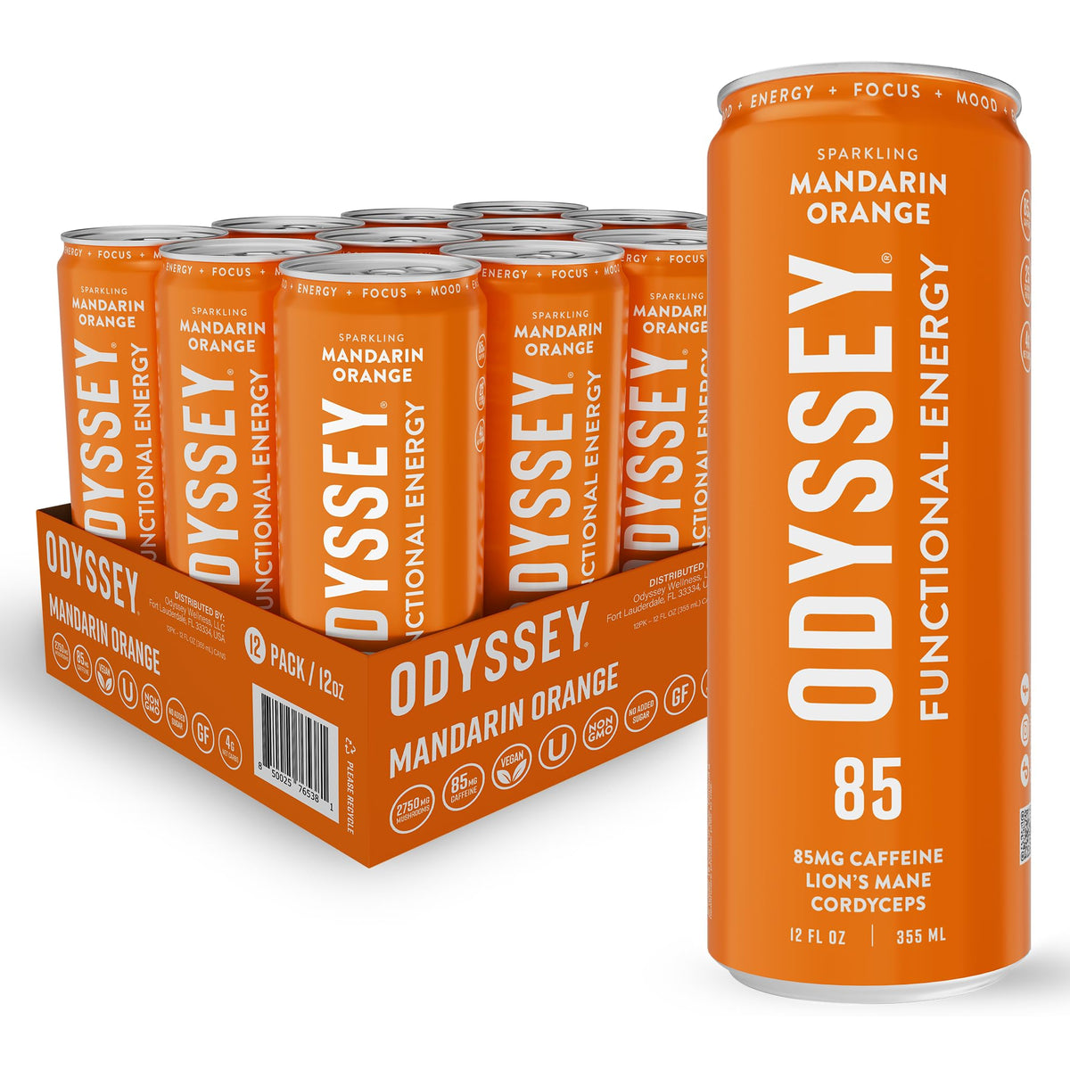 Odyssey Elixir Balance Energy can for steady focus during work