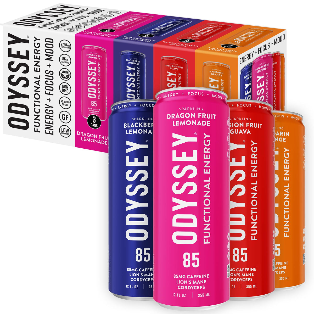 Odyssey Elixir balance energy can supports smooth focus for work.
